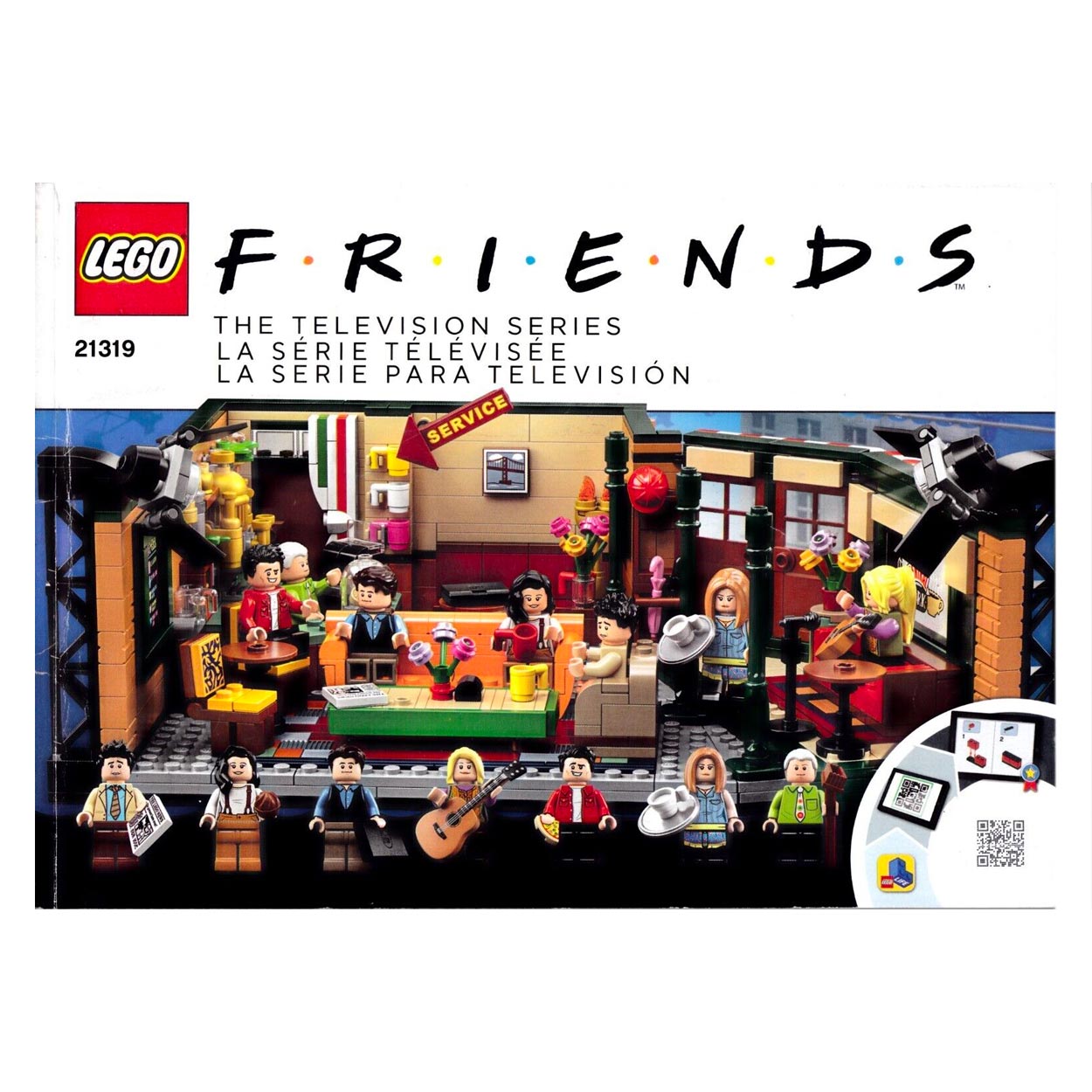 Friends Central Perk Tv Lego Set