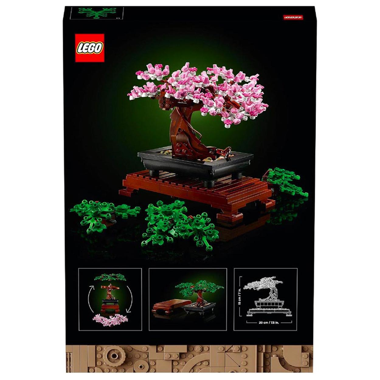 LEGO 10281 Bonsai Tree - LEGO Icons - BricksDirect Condition New.